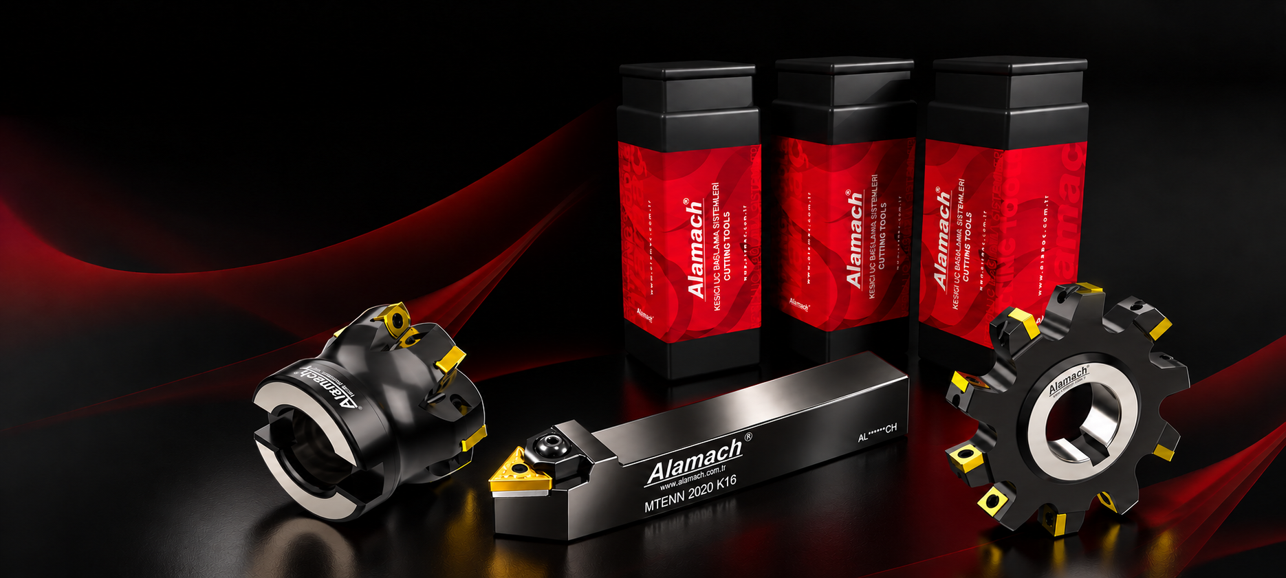 Alamach packaging and indexable cutting tools